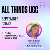 It's almost September! I can't believe Fall is just around the corner. We hope you can join us this Friday, September 2nd at 3pm PDT on Twitter😊

We will be setting our September goals and supporting each other along the way. See you there!